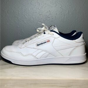 Alexander McQueen White Sneakers with Black Detail